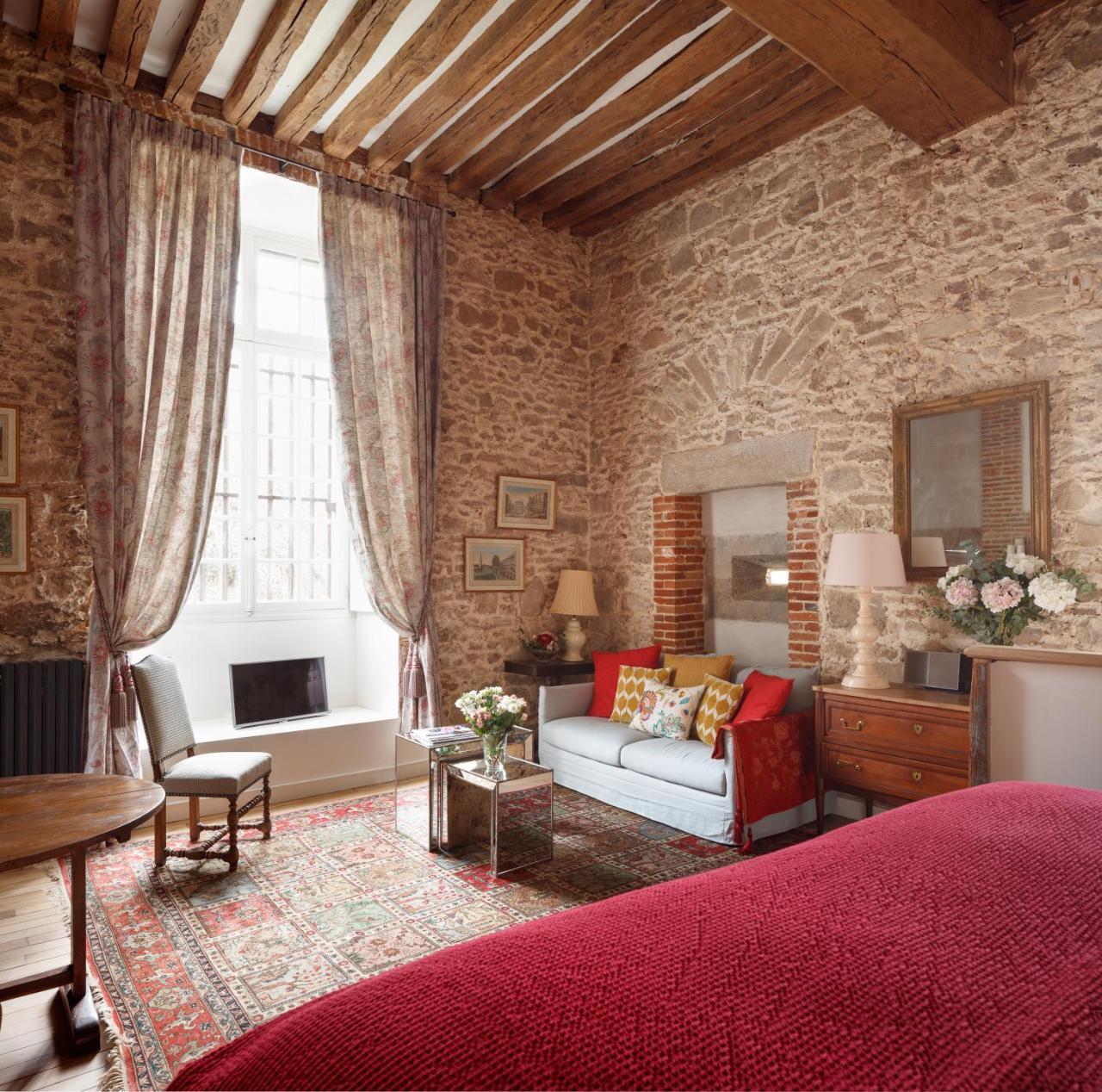 Ferienwohnung Le Domaine De Fleury - Pierres D'Histoire Exterior foto